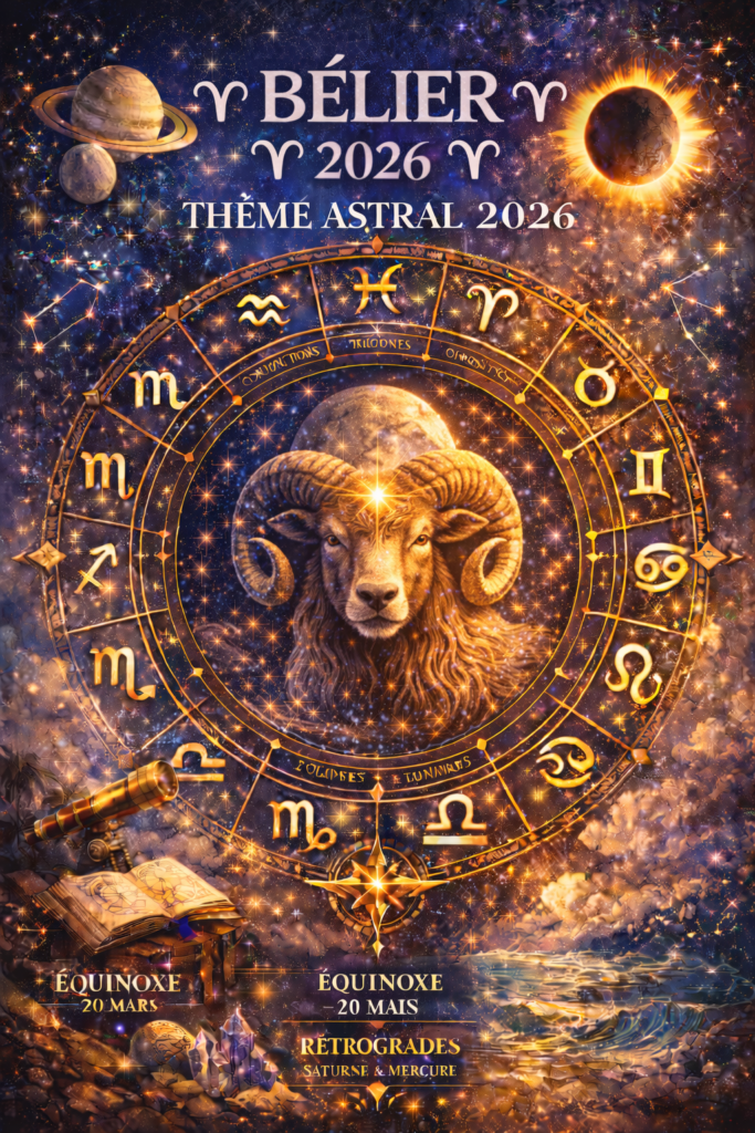 Astrologie. Horoscope de l'année 2026 pour le signe du Bélier