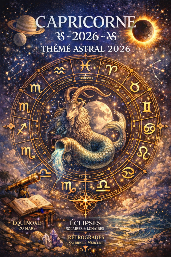 Astrologie. Horoscope de l’année 2026 pour le signe du Capricorne