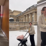 La Députée Mathilde Hignet se met en scène avec son nouveau-né pour son retour de congé maternité à l'Assemblée Nationale pour témoigner sur les difficultés des familles à trouver des solutions de garde.