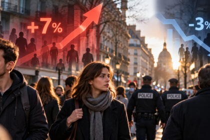 +7 % de violences physiques, -3 % d'homicides : pourquoi les chiffres de la violence semblent-ils se contredire