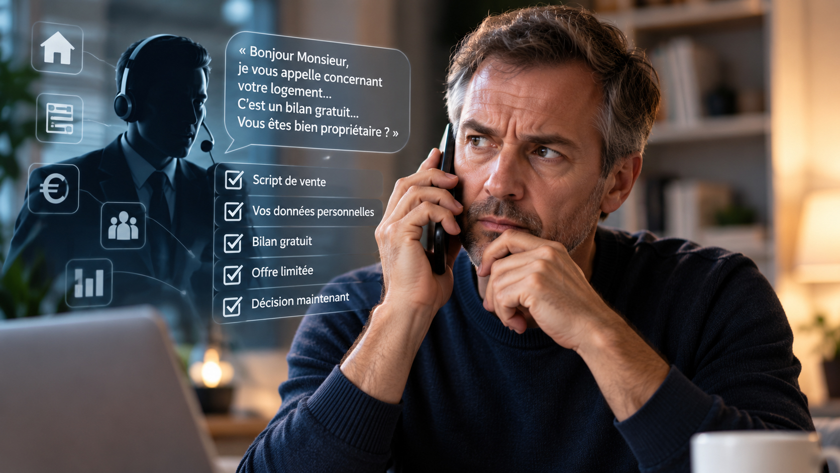 Alerte au démarchage téléphonique