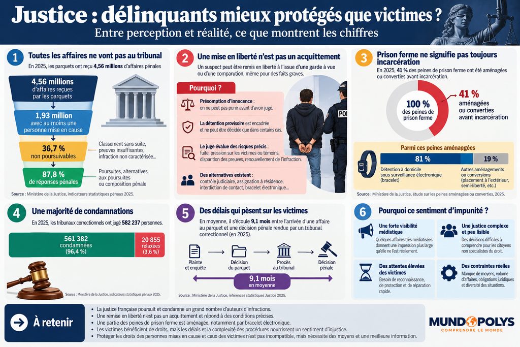 Infographie - Justice _ réalité derrière l’impunité